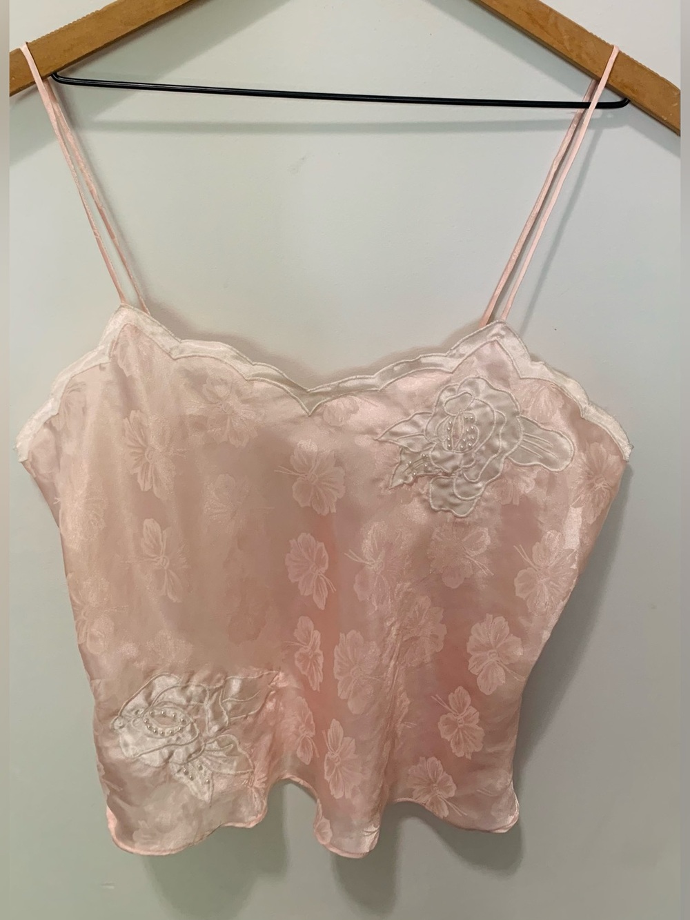 Victoria's Secret Vintage Gold Label Floral Camisole Pink Size Medium - Picture 2 of 8